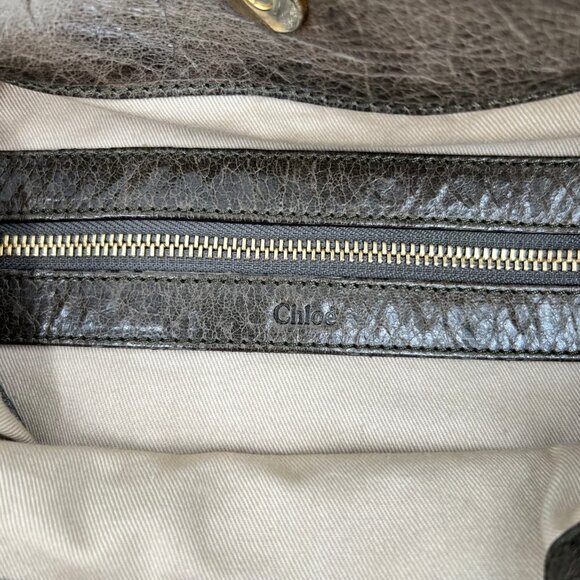 Chloe Brown Heloise Leather Shoulder Bag | Excellent Condition - Picture 9 of 10